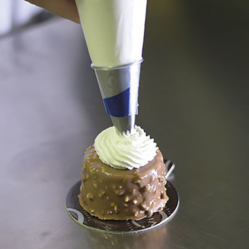 MANGAS PAST. PROFESIONAL 55cm. PUNTA AZUL ROLLO 10/100un